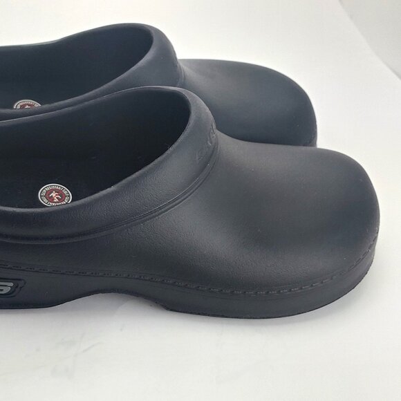 Skechers Men's Oswald Balder Clog in Black - Size 7 - Picture 4 of 10